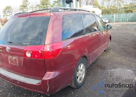 2008 Toyota Sienna Le из США, поврежденный, VIN 5TDZK23C38S158506